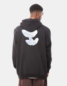 adidas Shmoofoil Monument Pullover Hoodie - Black/White/Team Royal Blue