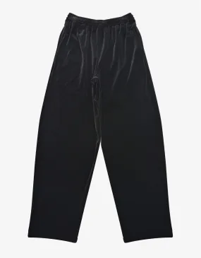 Balenciaga Black Soft Tracksuit Pants