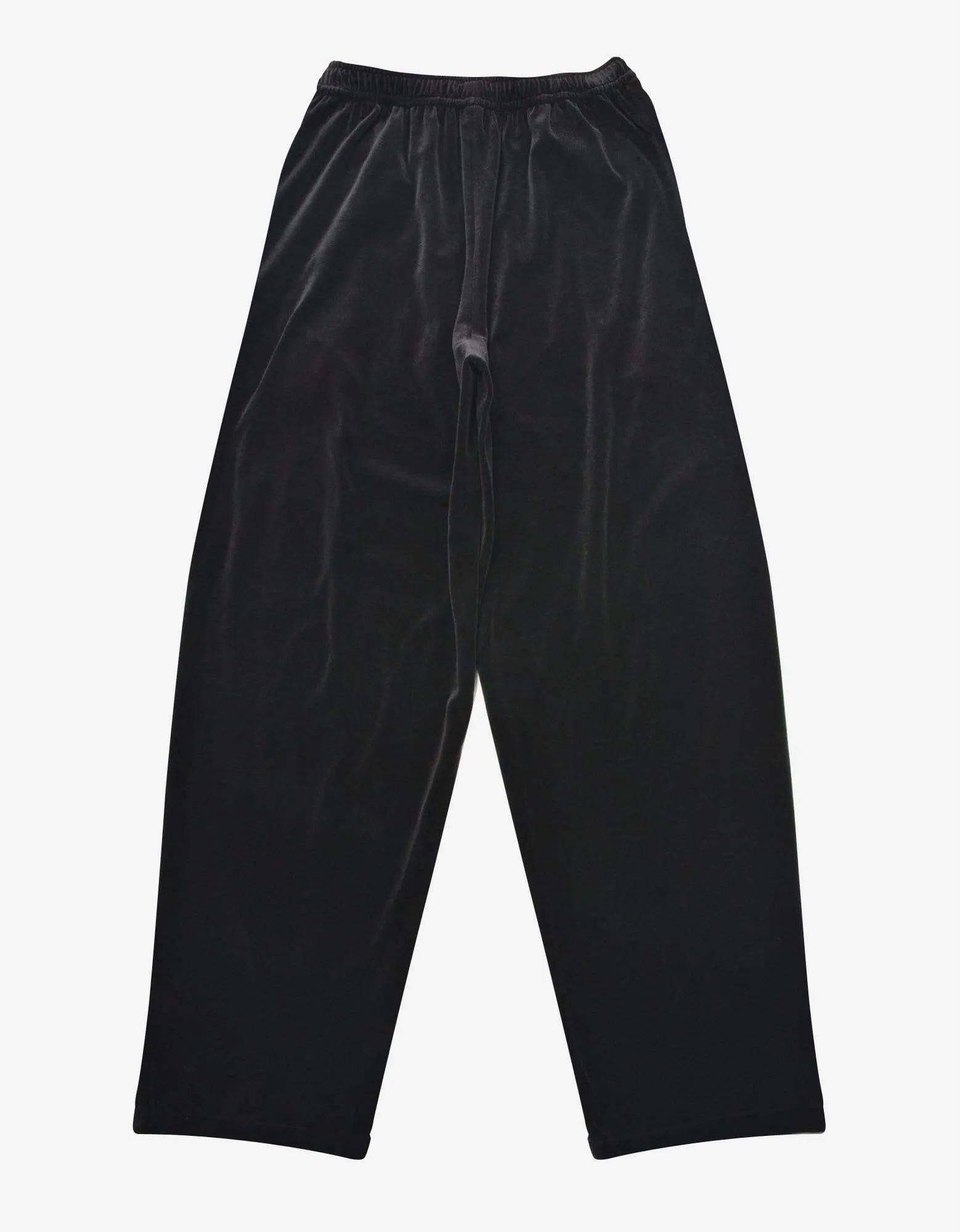 Balenciaga Black Soft Tracksuit Pants