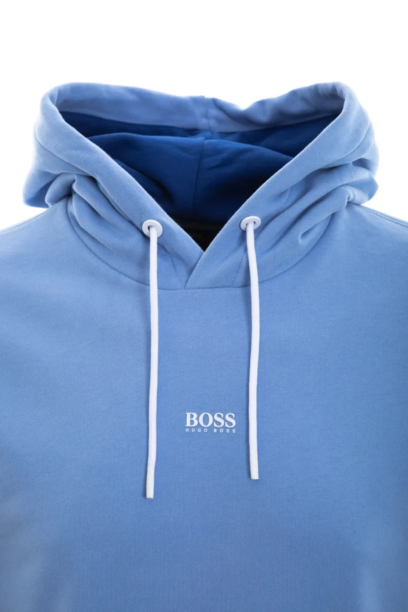 BOSS Weedo 2 Sweatshirt in Baby Blue