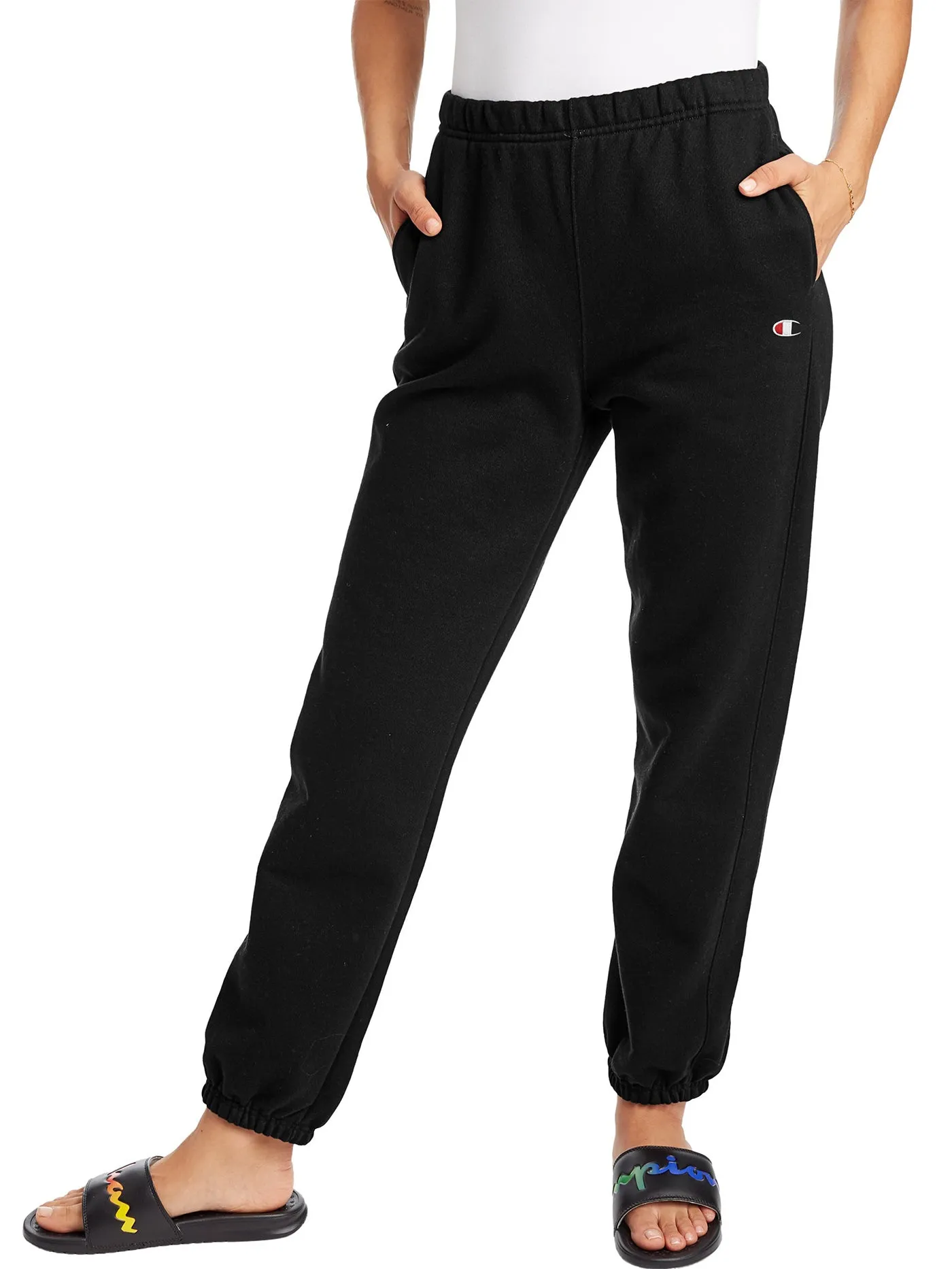 Boyfriend Reverse Emb C Logo Sweatpants