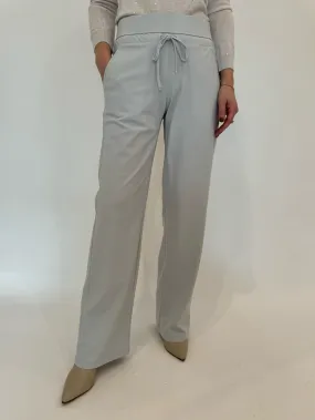 Candice Straight Pants - Light Grey