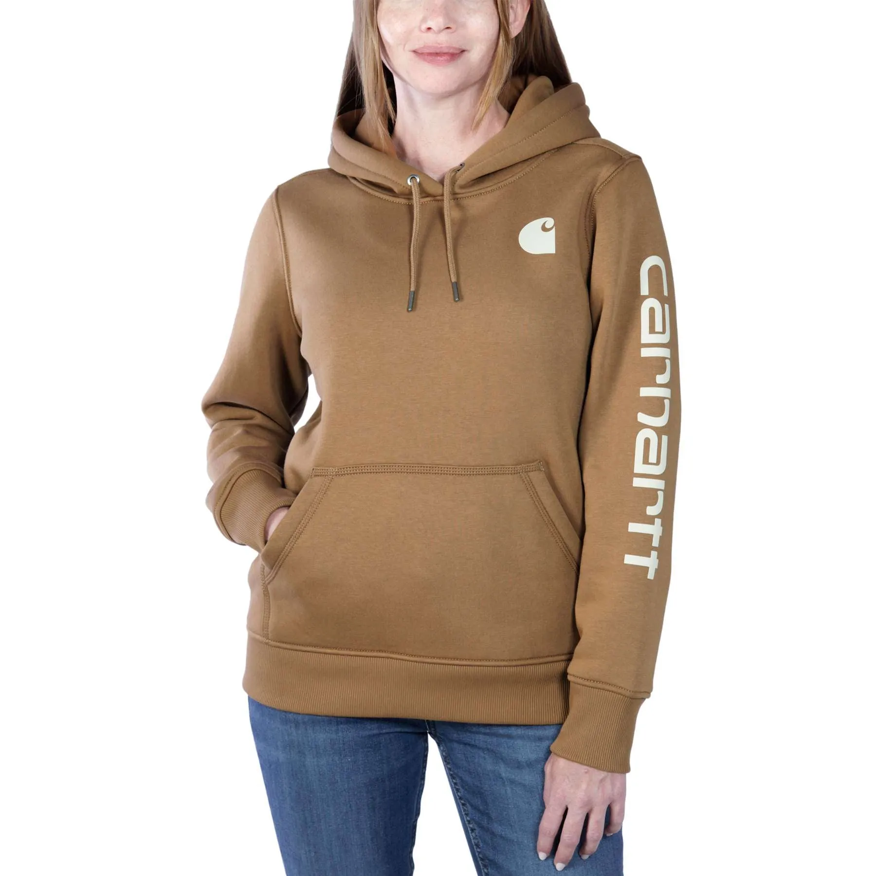 Carhartt Relaxed Midweight Logo Sleeve Graphic Hoodie