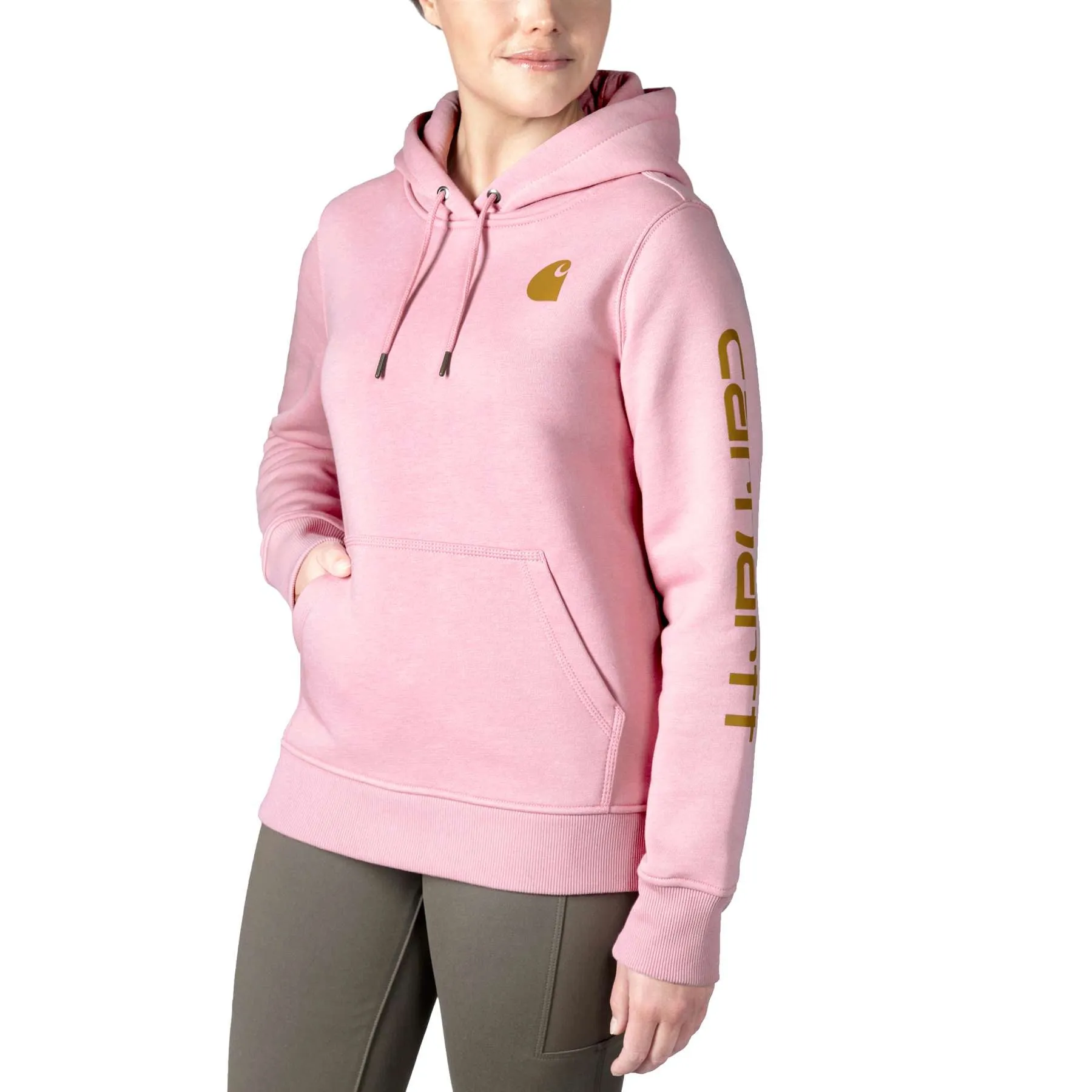 Carhartt Relaxed Midweight Logo Sleeve Graphic Hoodie