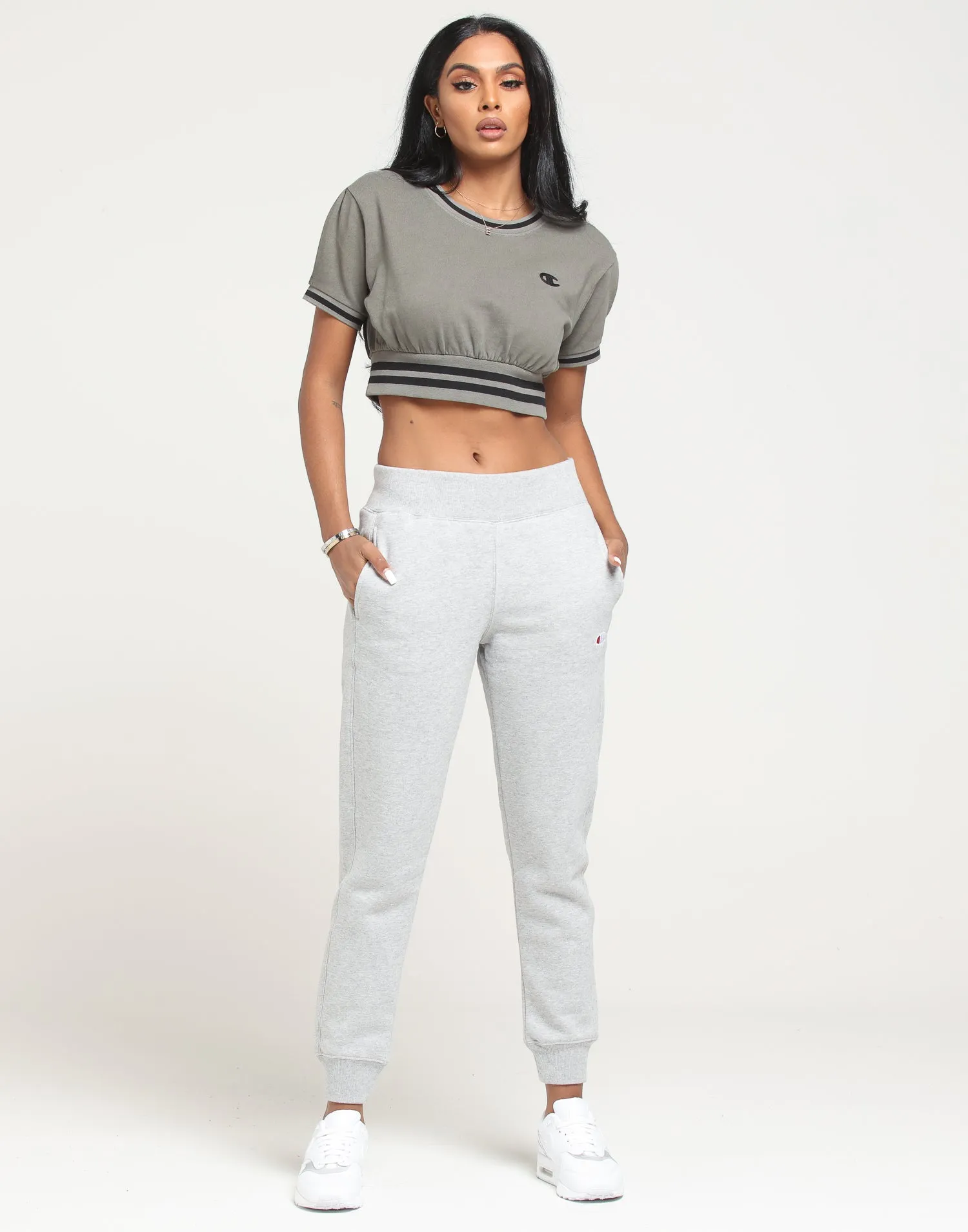 Champion Women's Rev Weave Jogger Grey Heather