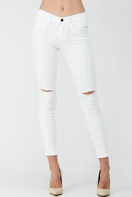 Classic White Jeans