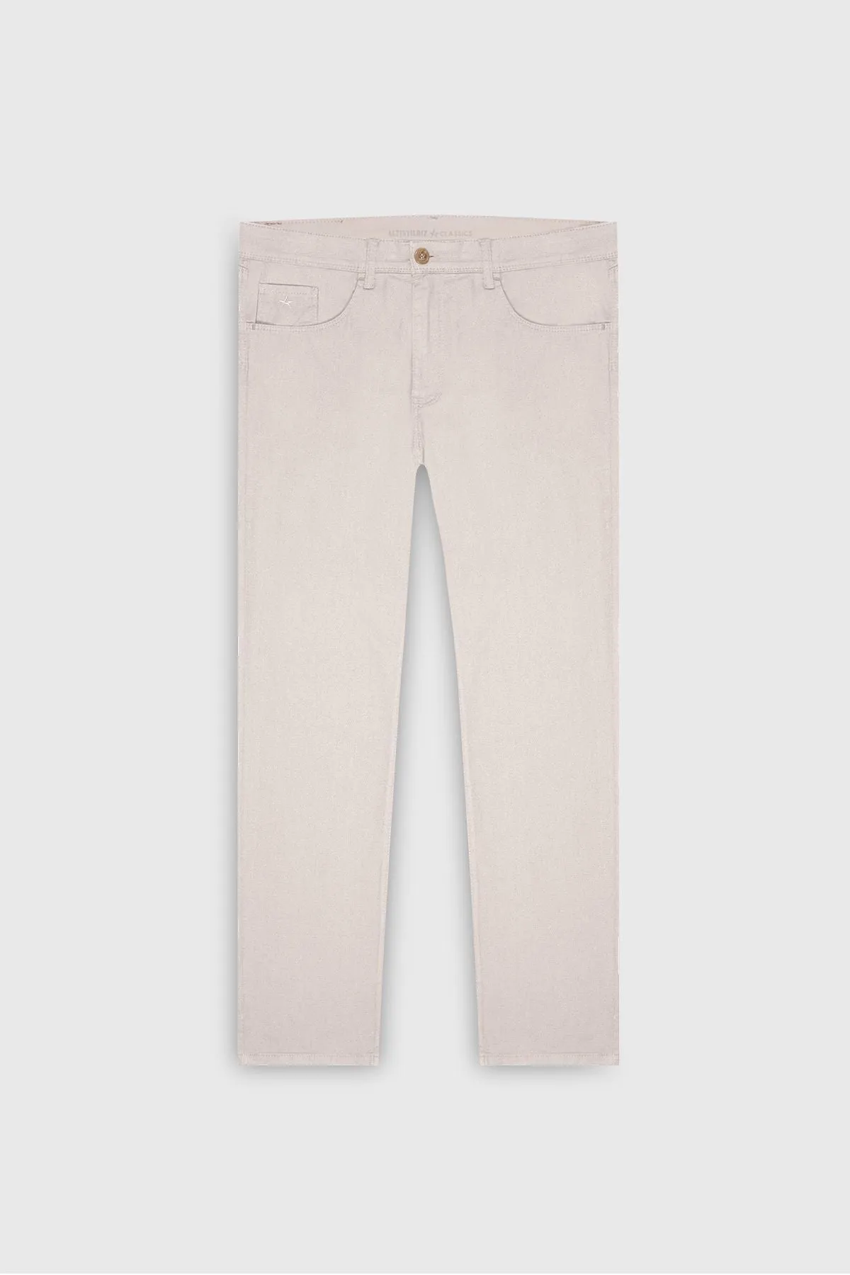 Comfort Fit Casual Cut Cotton Amelor 5 Pocket Greensboro Flexible Pants