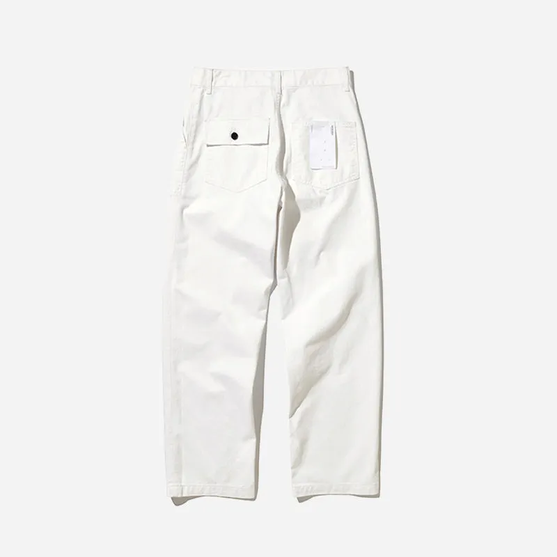 CORE REGULAR FATIGUE PANTS - WHITE