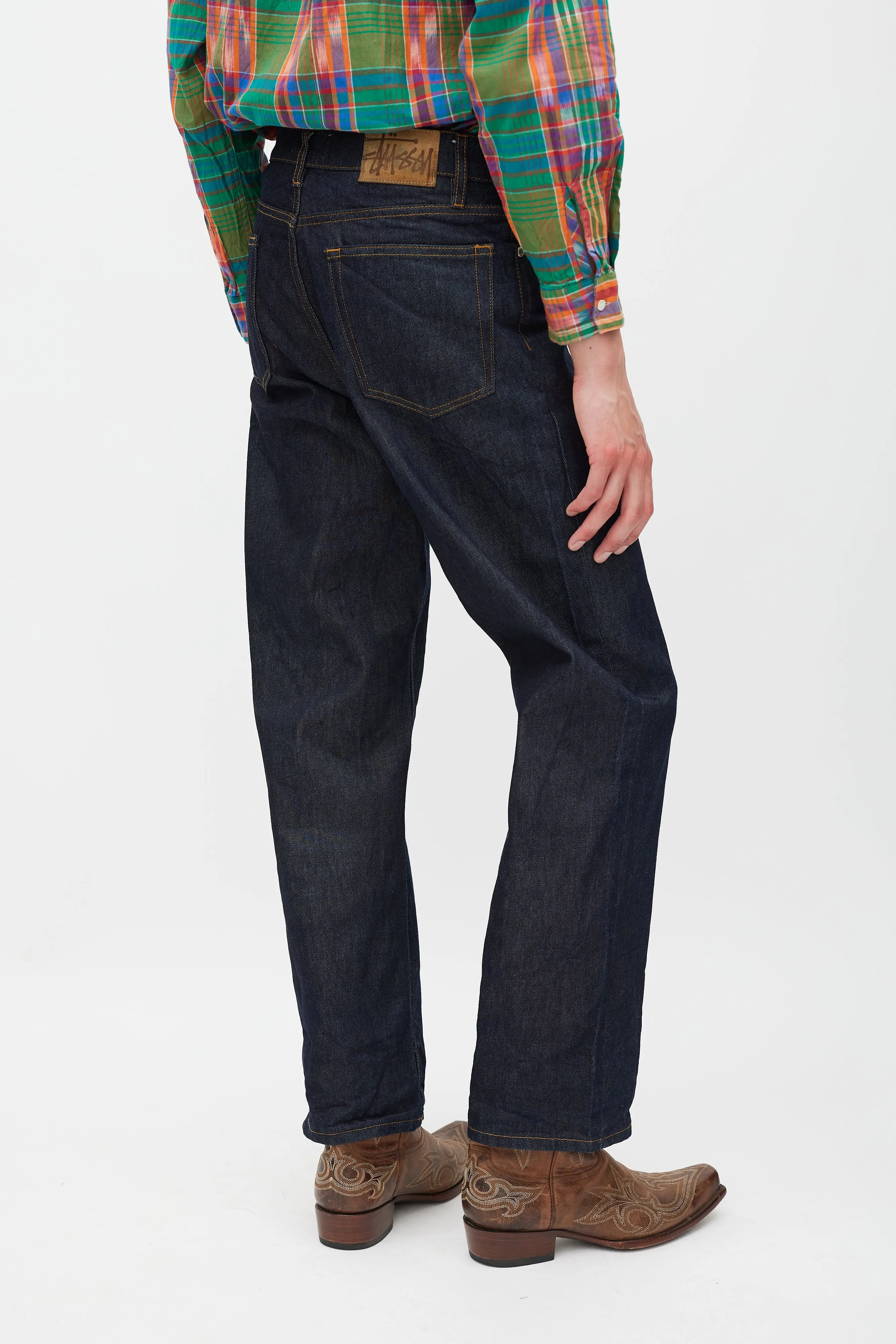 Dark Blue Classic Jeans