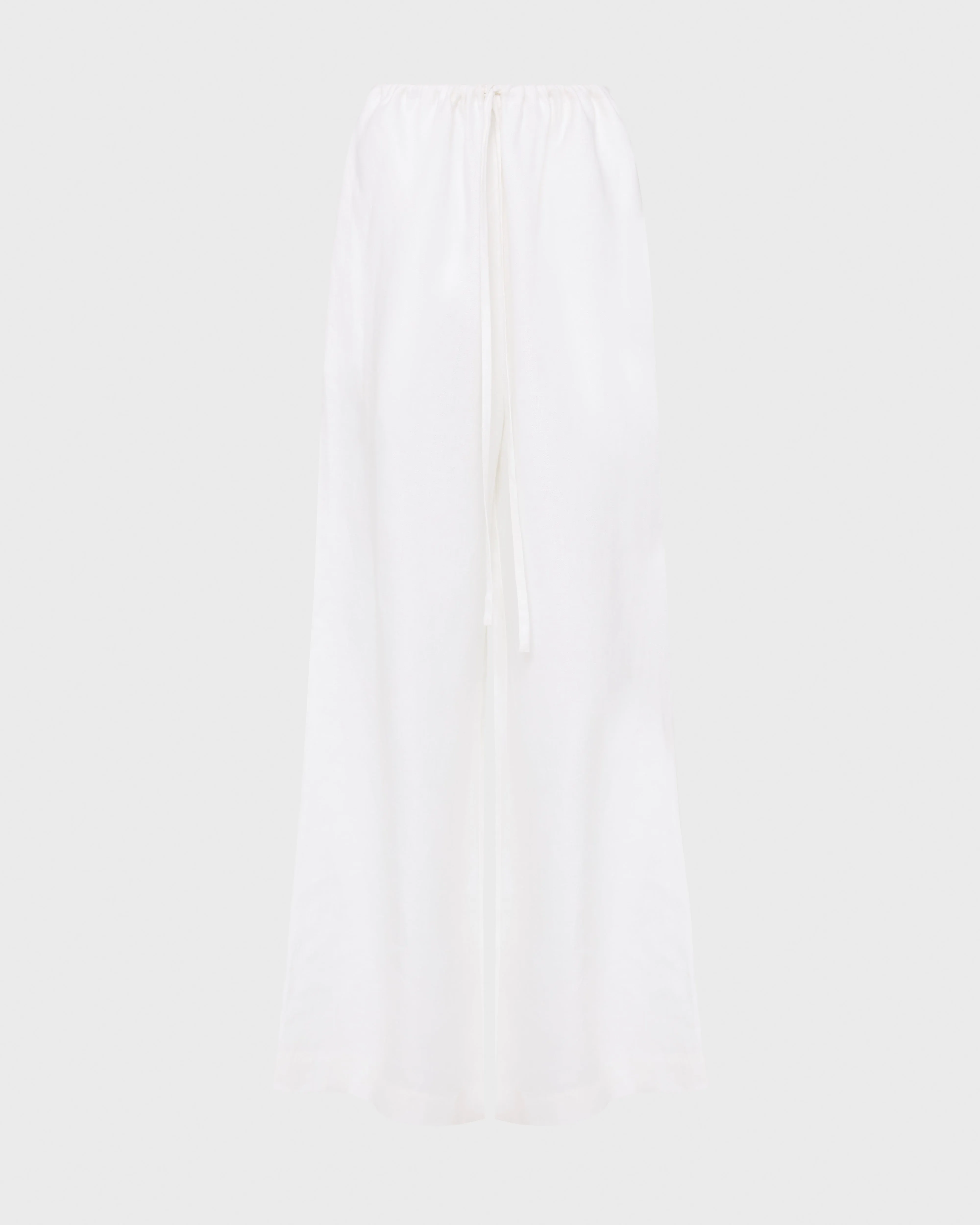 Delphi Drawstring Pant - White