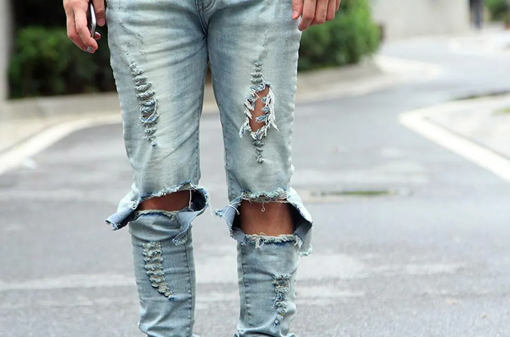 Destroyed Skinny Jeans