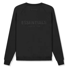 Fear of God Essentials Black Crewneck (SS21)