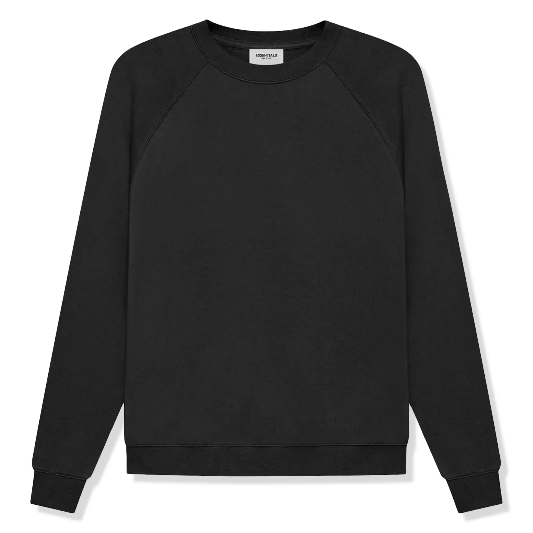 Fear of God Essentials Black Crewneck (SS21)