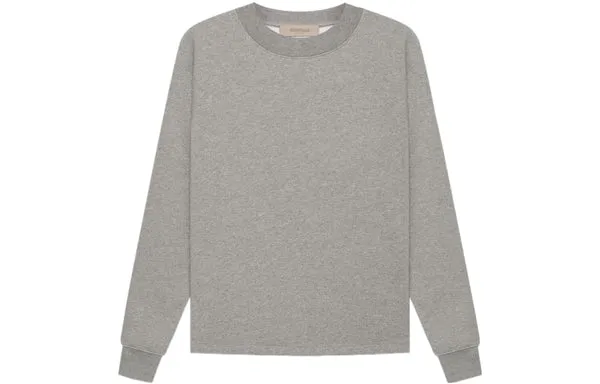 Fear of God Essentials SS22 Relaxed Crewneck Dark Oatmeal Sweatshirt