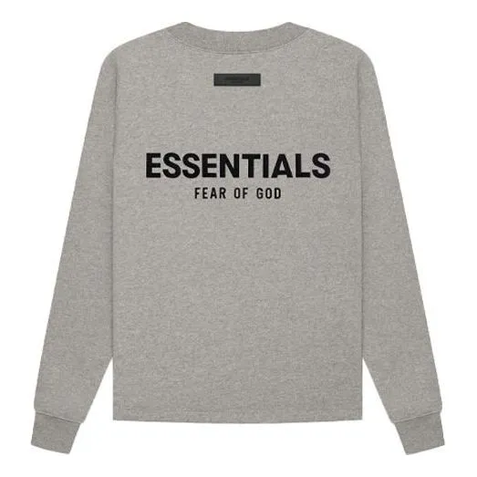 Fear of God Essentials SS22 Relaxed Crewneck Dark Oatmeal Sweatshirt