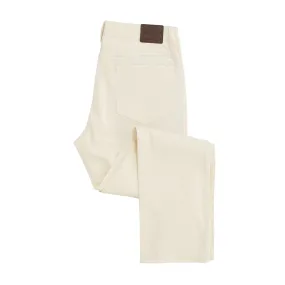 Flex Five Pocket Stretch Pant - Coconut Milk