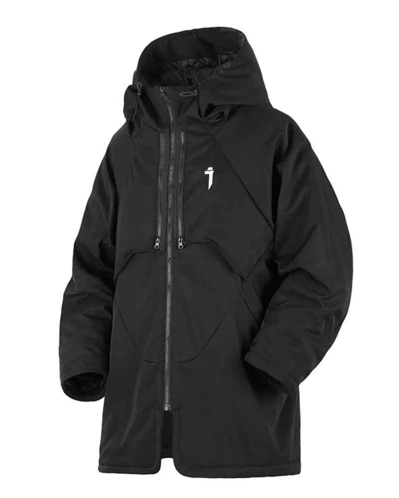 Functional Mech Cotton Winter Hooded Jacket