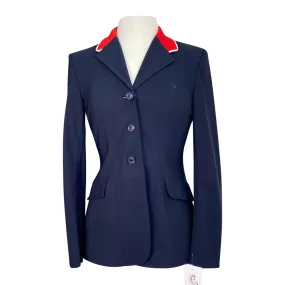 Grand Prix EQJ Classic Show Coat  in Navy/Red - Women's 10R (US 4)