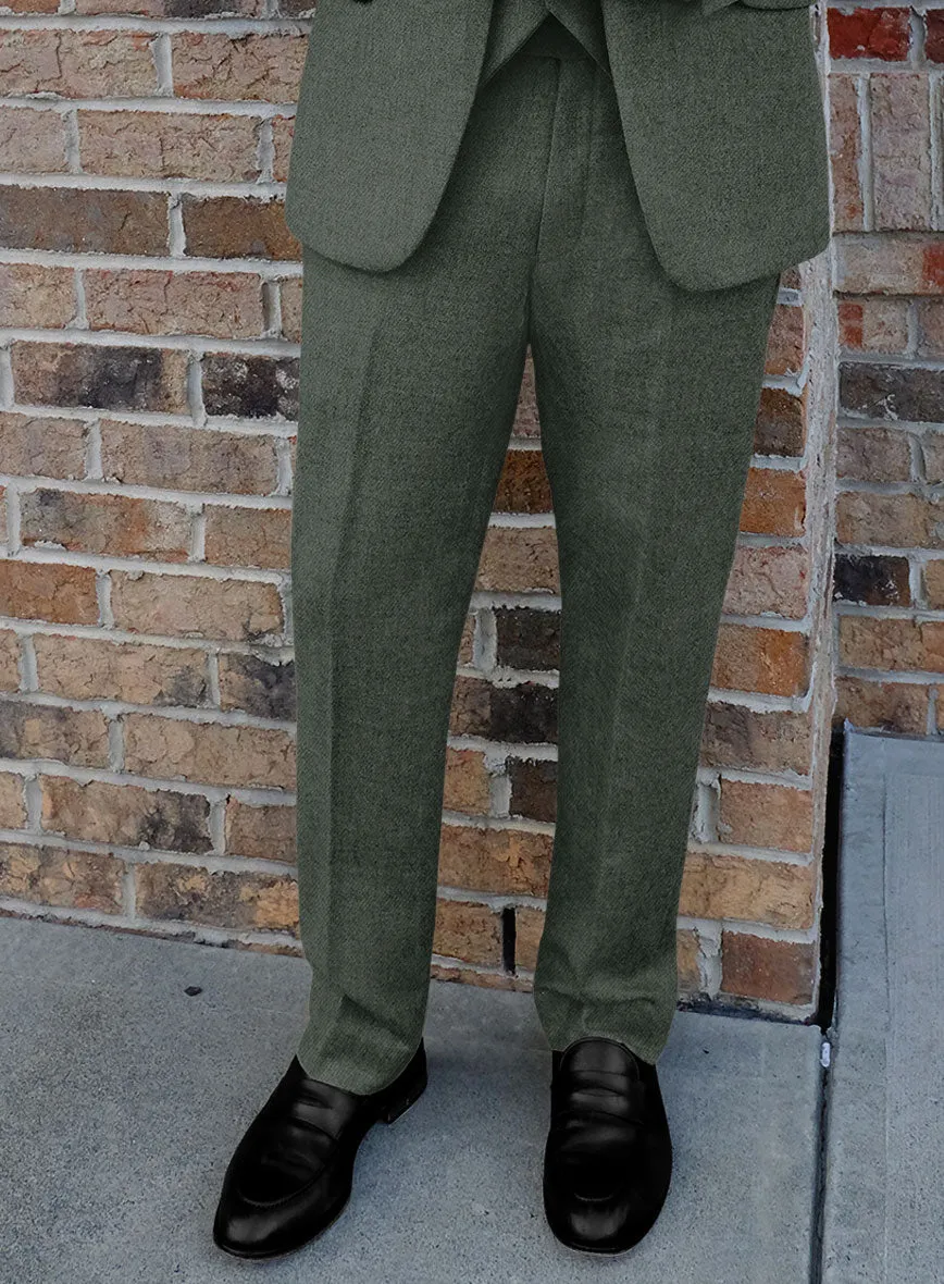 Highlander Bush Green Tweed Pants