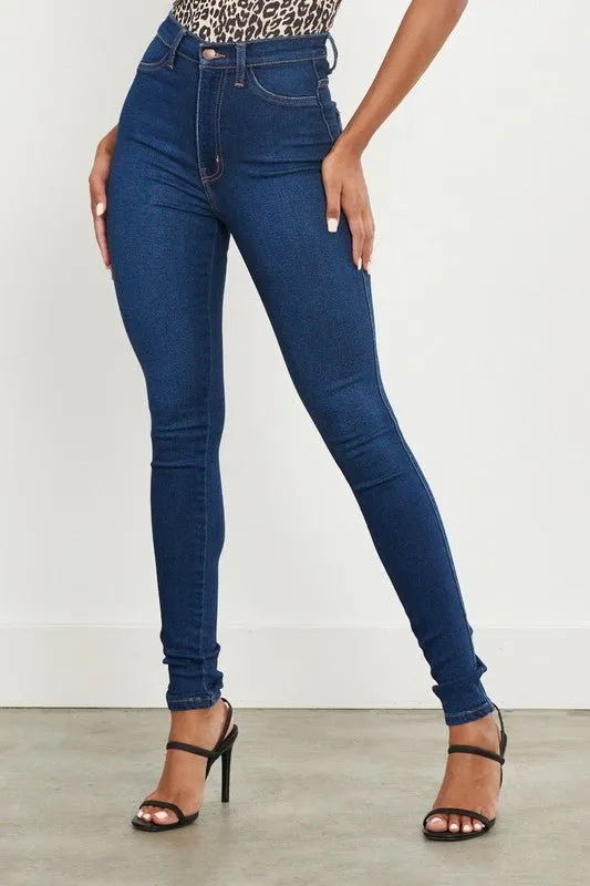 Judy High Waisted Classic Skinny Jeans