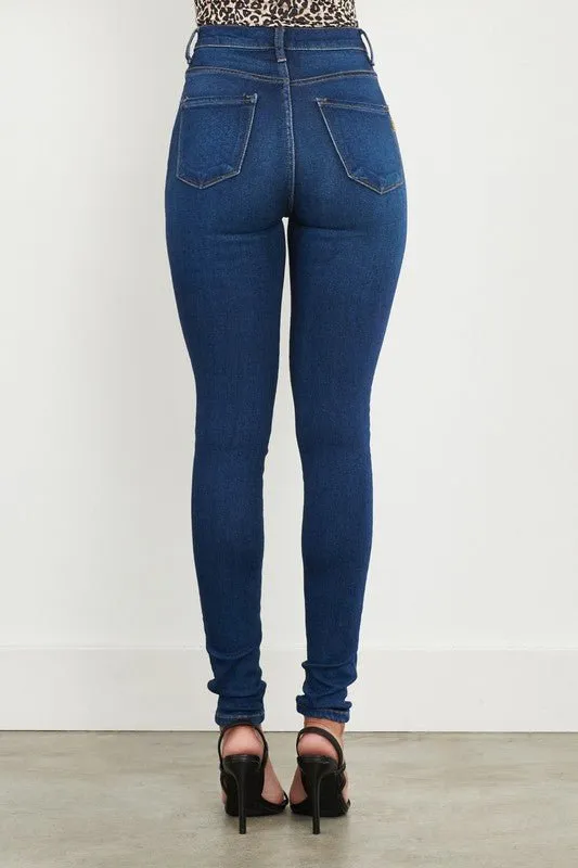 Judy High Waisted Classic Skinny Jeans