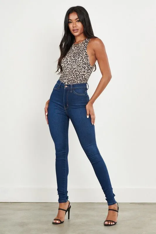 Judy High Waisted Classic Skinny Jeans