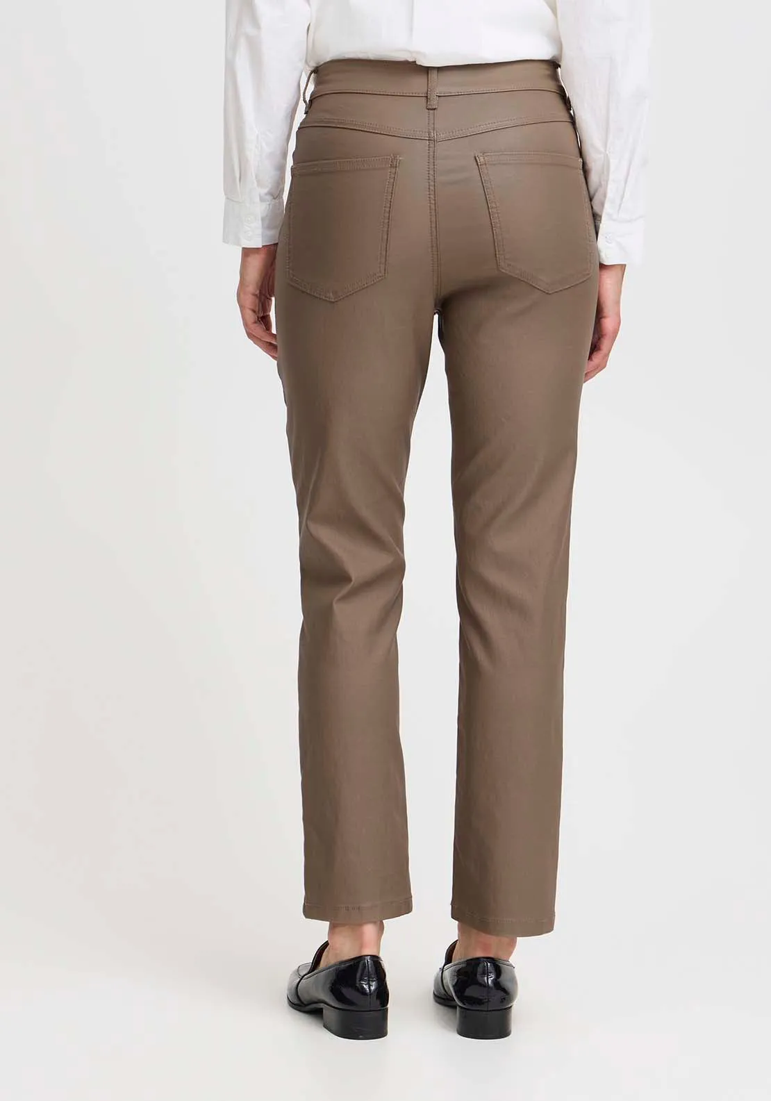 Kiko Casual Trousers - Walnut