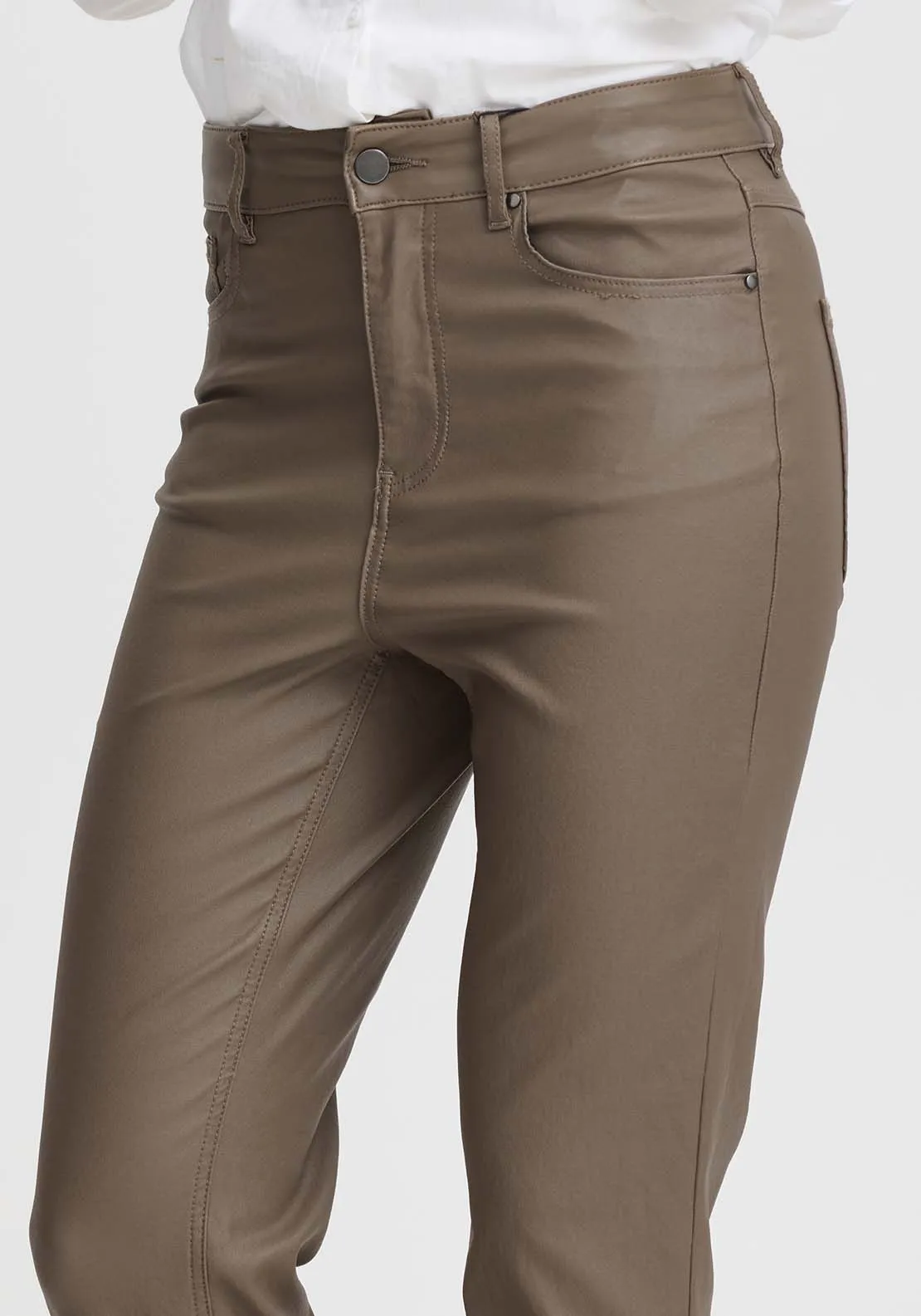 Kiko Casual Trousers - Walnut