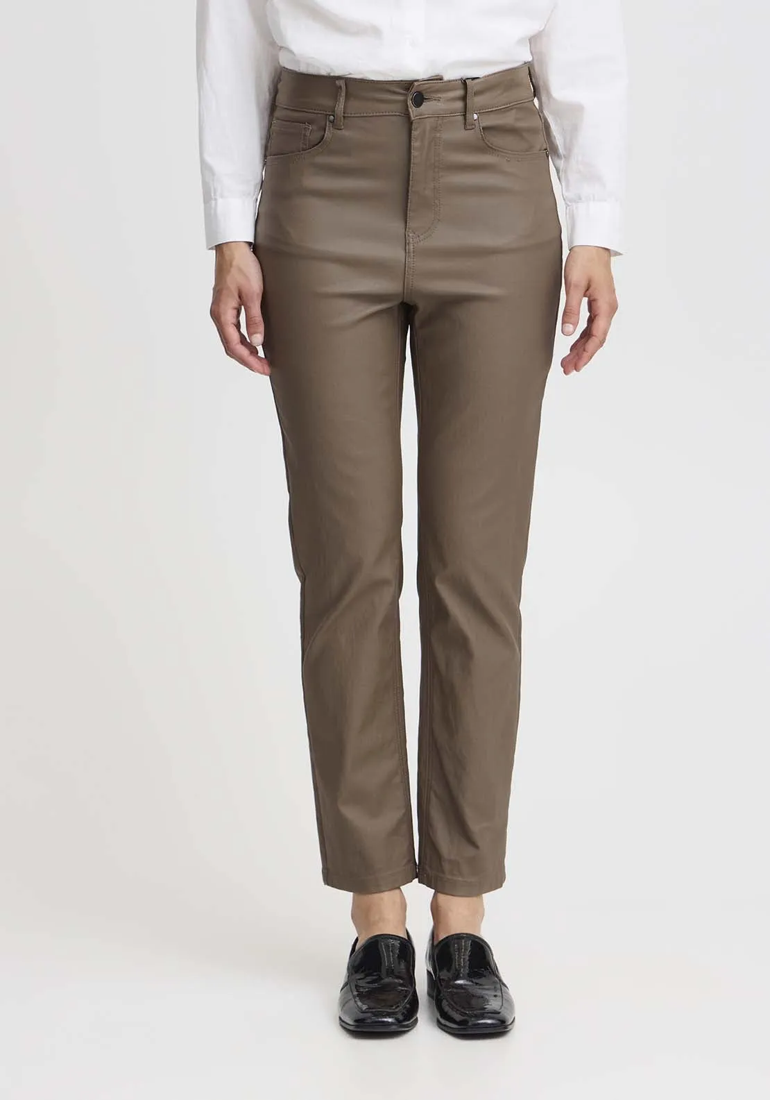 Kiko Casual Trousers - Walnut