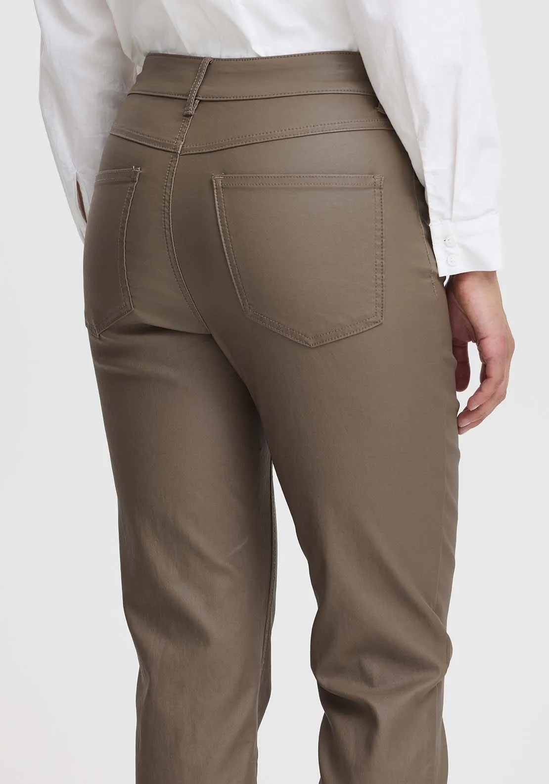 Kiko Casual Trousers - Walnut