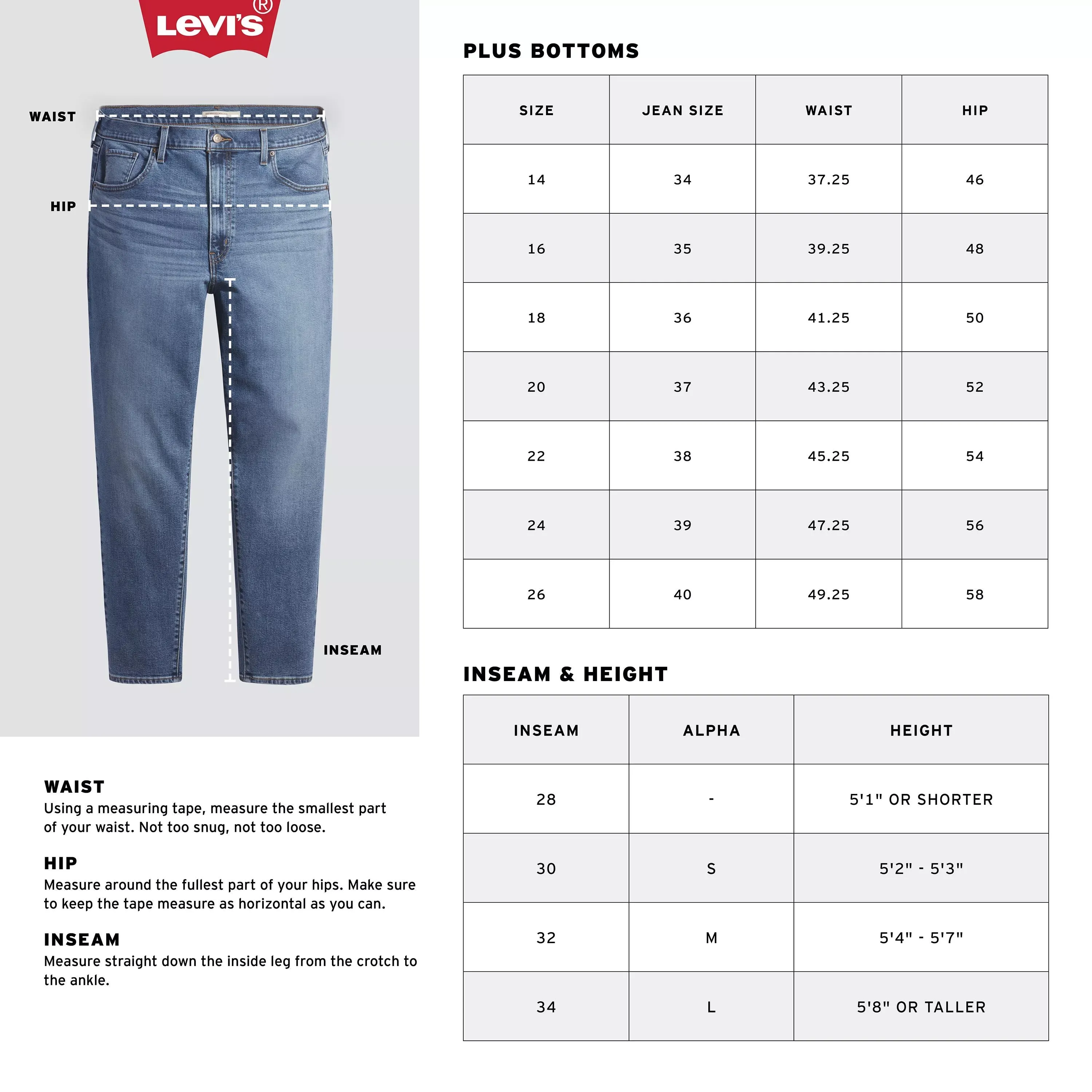 Levi's Classic Plus Size Bootcut Jeans Levi's