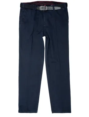 Mens Classic Cotton Trousers Blue