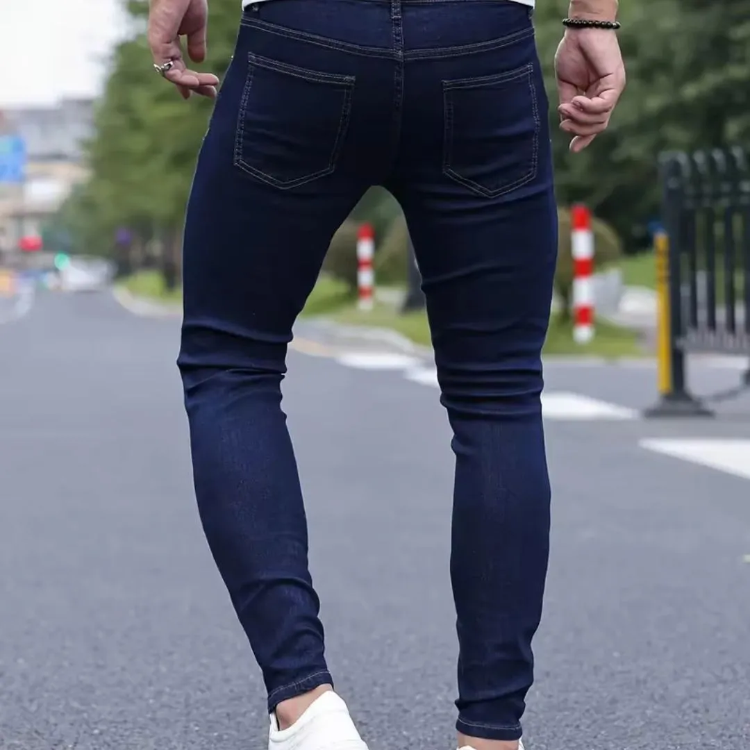 Men's Classic Skinny Slim Fit Jeans