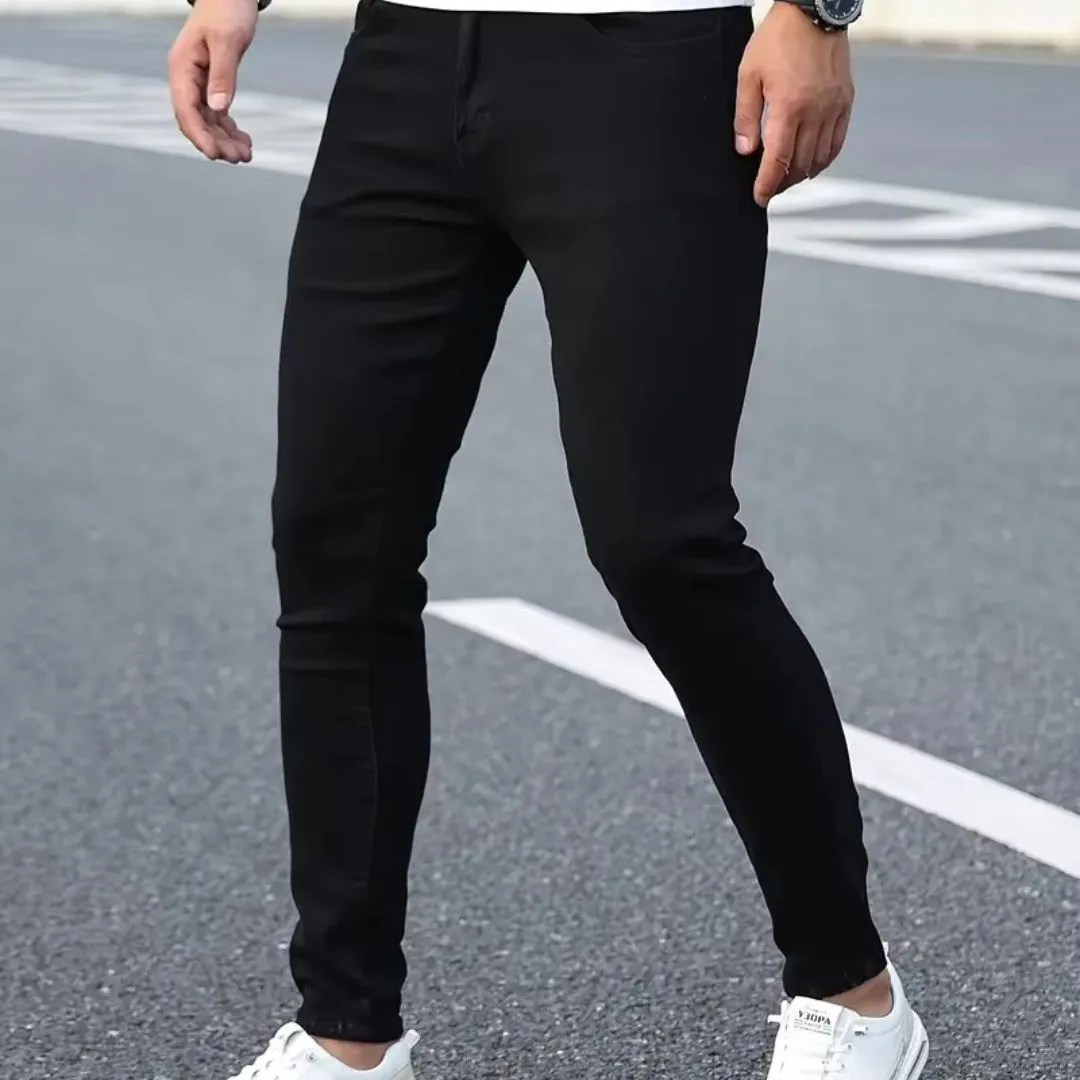 Men's Classic Skinny Slim Fit Jeans