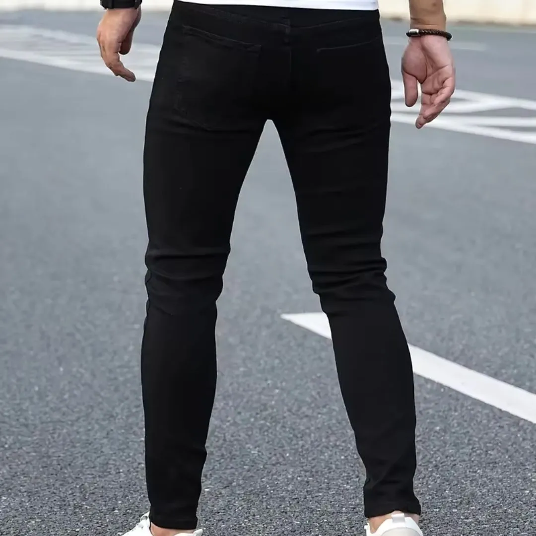 Men's Classic Skinny Slim Fit Jeans