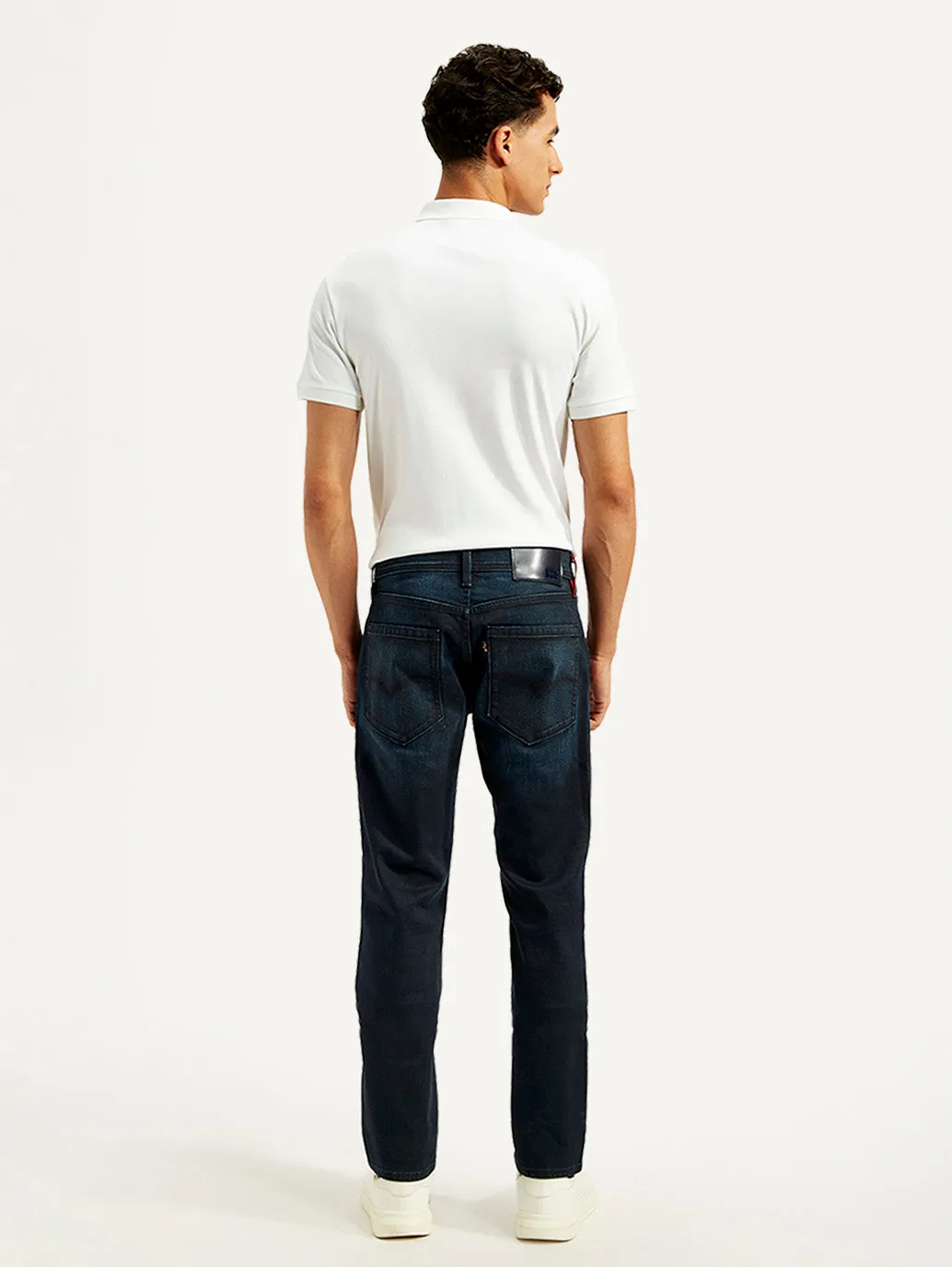 Men's Slim Fit Navy Jeans