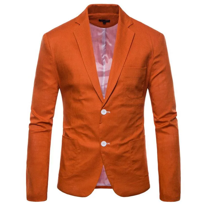 Men's Summer Casual Cotton Blazer | Plus Size