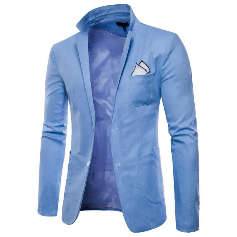 Men's Summer Casual Cotton Blazer | Plus Size