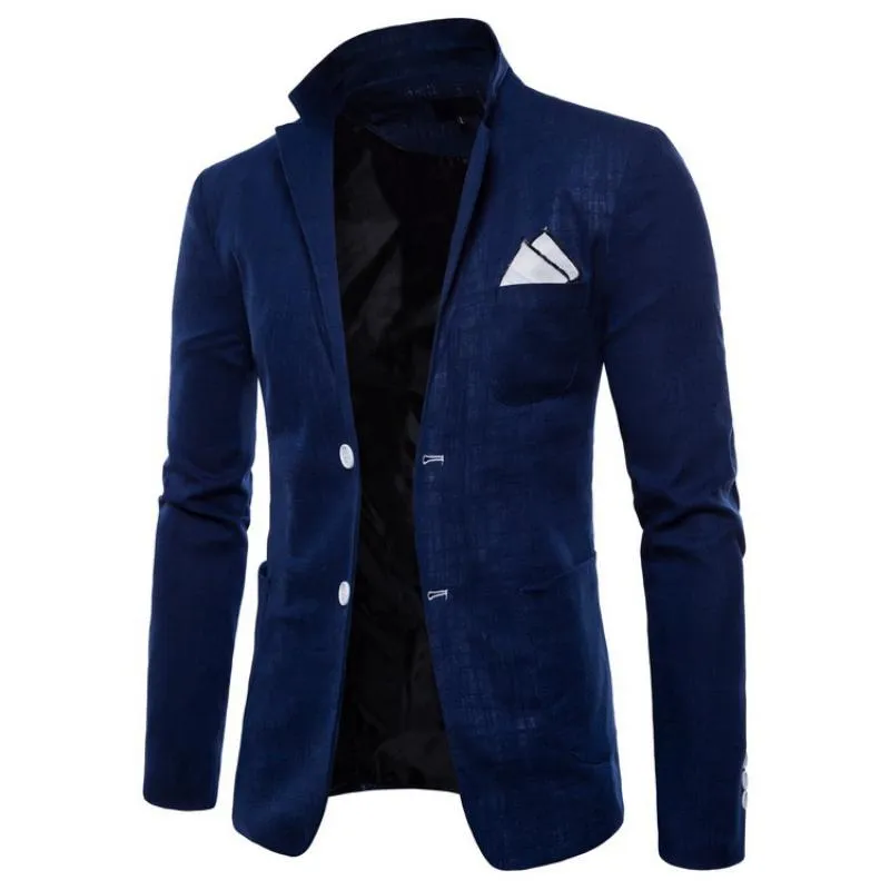 Men's Summer Casual Cotton Blazer | Plus Size