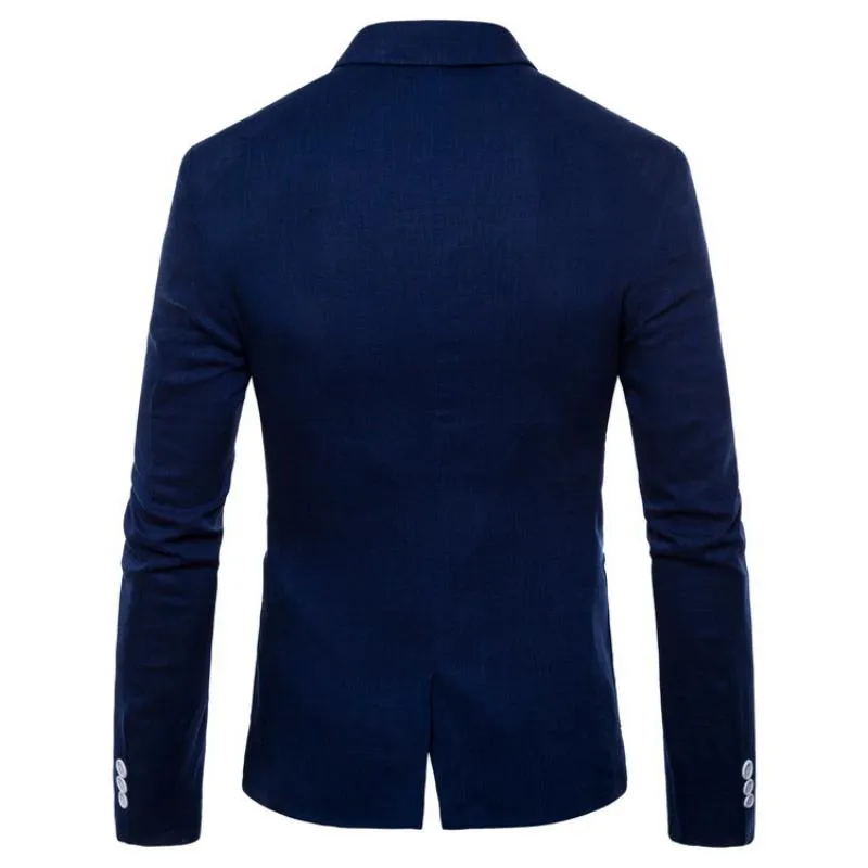 Men's Summer Casual Cotton Blazer | Plus Size