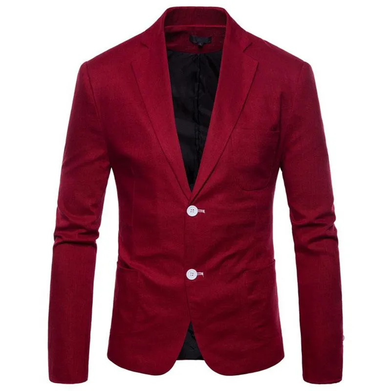 Men's Summer Casual Cotton Blazer | Plus Size