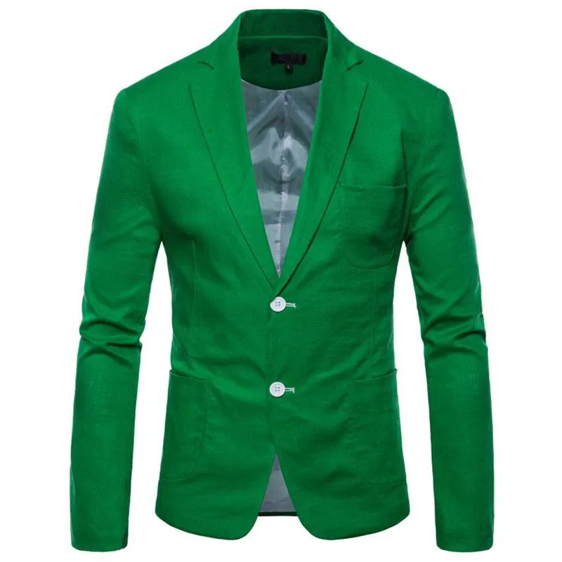 Men's Summer Casual Cotton Blazer | Plus Size