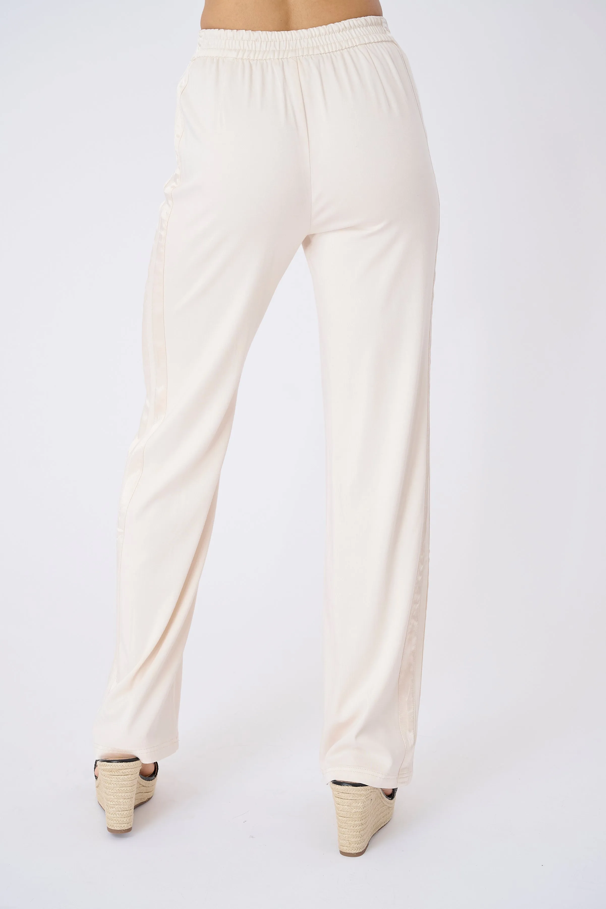 Monaco Stretch Viscose Track Pant