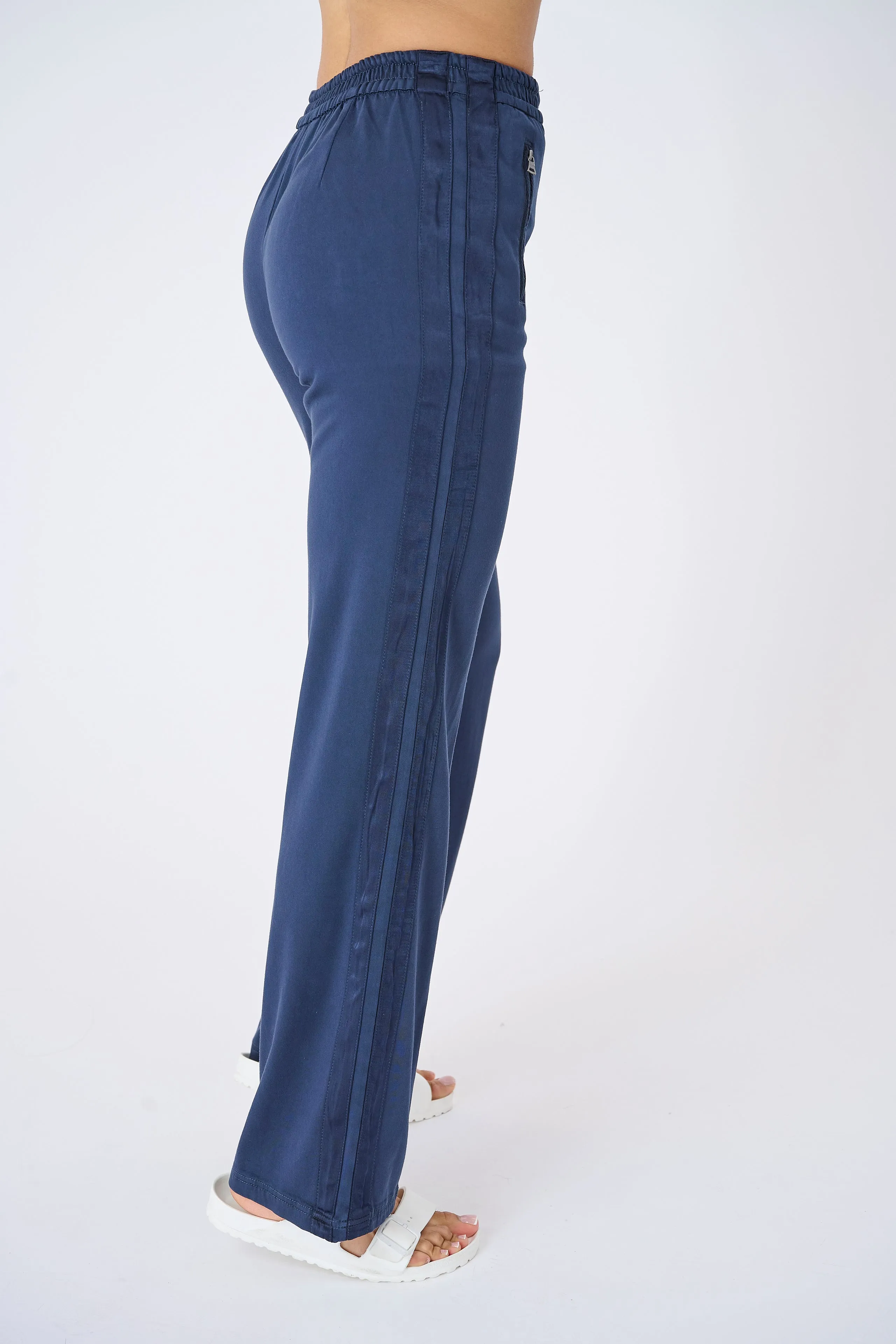 Monaco Stretch Viscose Track Pant