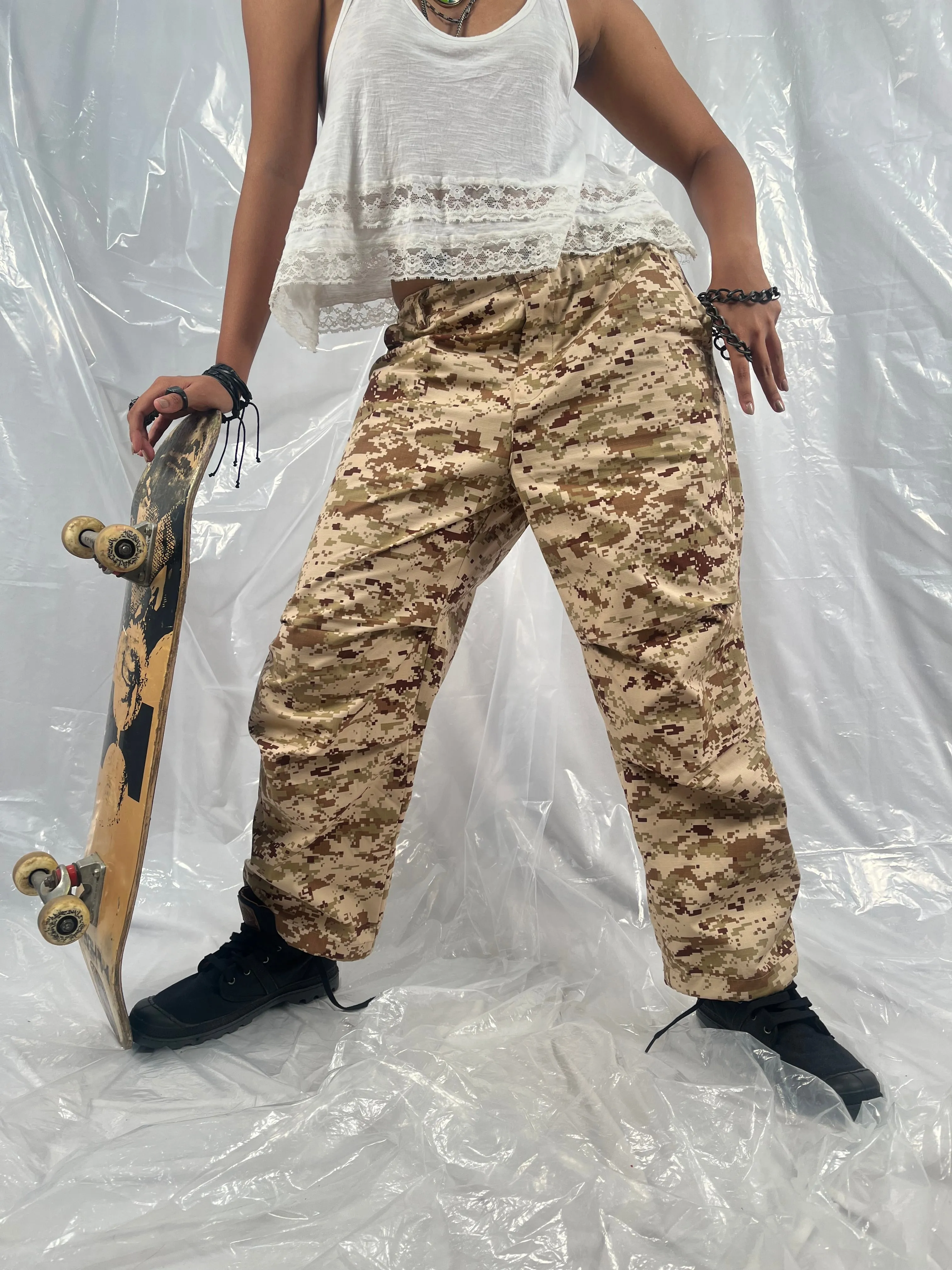 Renegade Pants - Khaki Camo