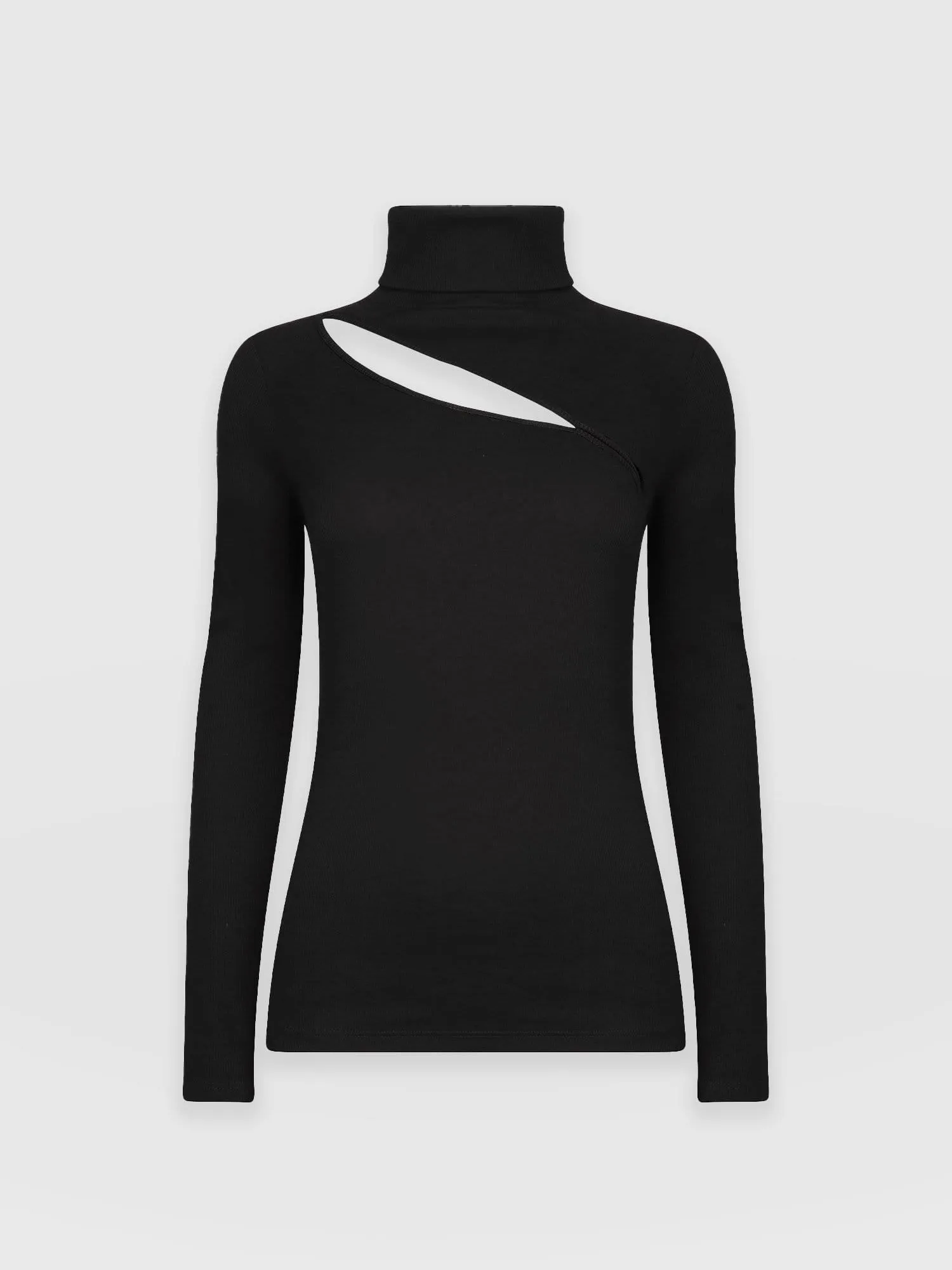 Reveal Turtle Neck - Black