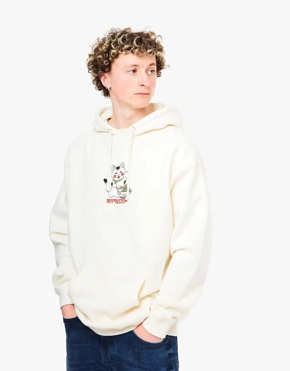 RIPNDIP Lucky Nerm Pullover Hoodie  - Natural