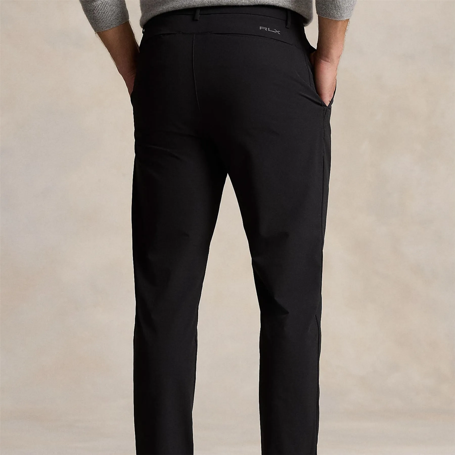 RLX Matte Stretch Nylon Pants Polo Black - 2025