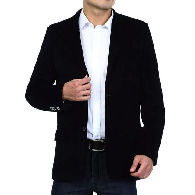 Smart Casual Cotton Corduroy Blazers