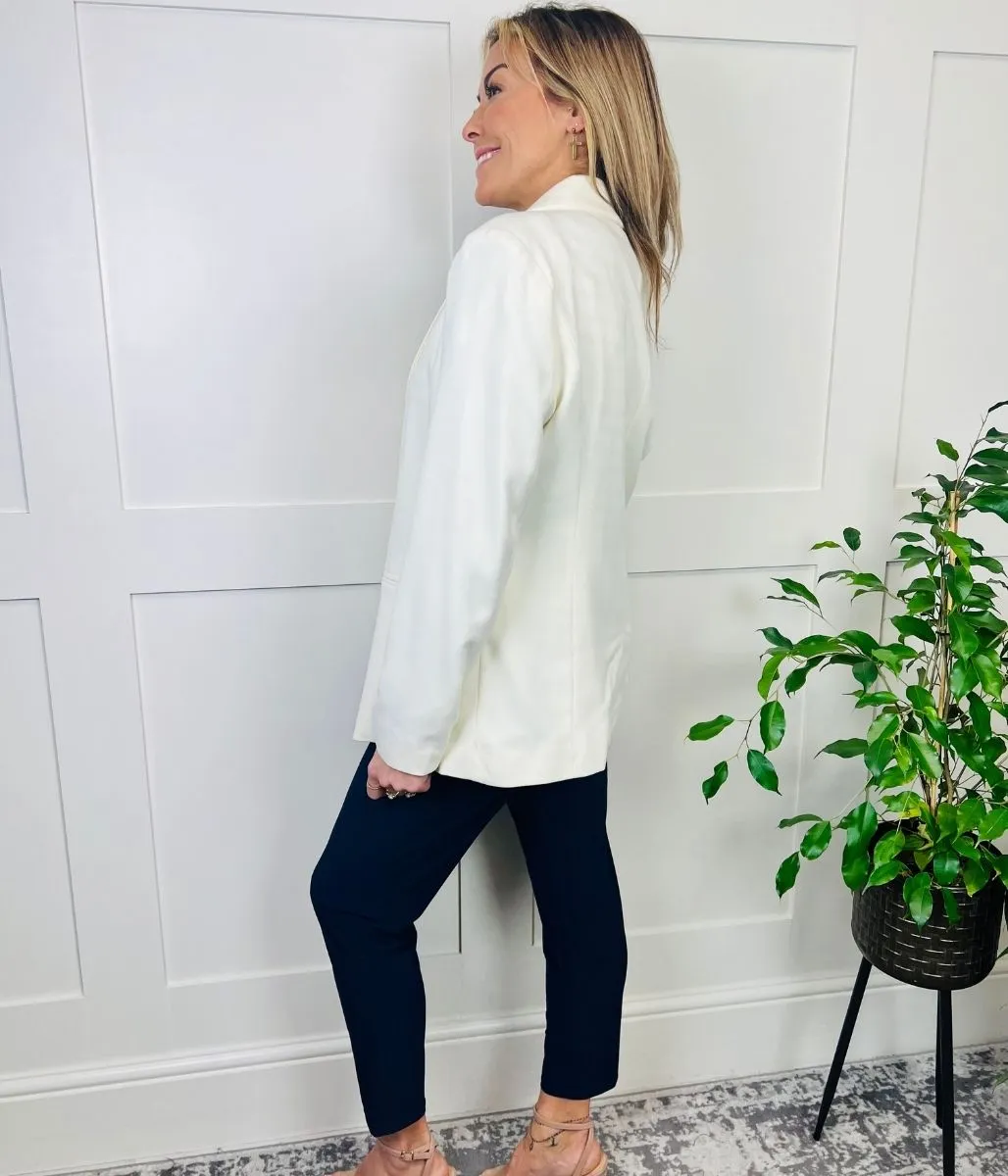 Smart Ivory Blazer